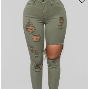 Fashion Nova Glistening Jeans